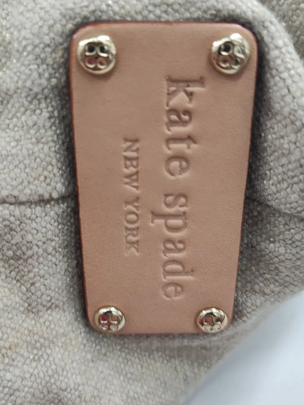 Women's Kate Spade New York Tate Bag w/Bow Gold                          P#719